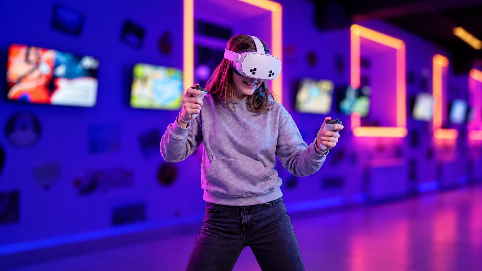 VR-игра в VIRTU
