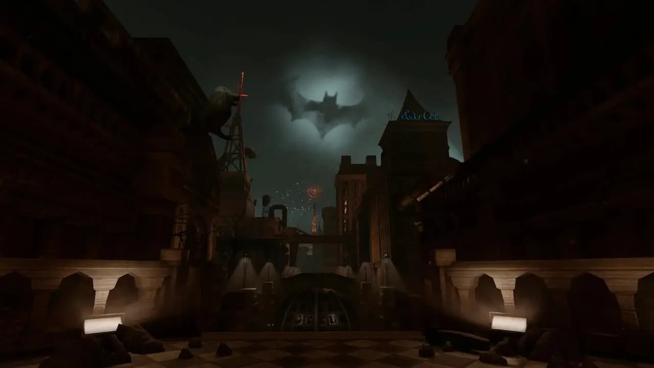 Кадр 1 из VR-игры «Batman: Arkham Shadow»