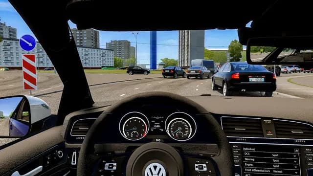 Обложка VR-игры «City Car Driving»
