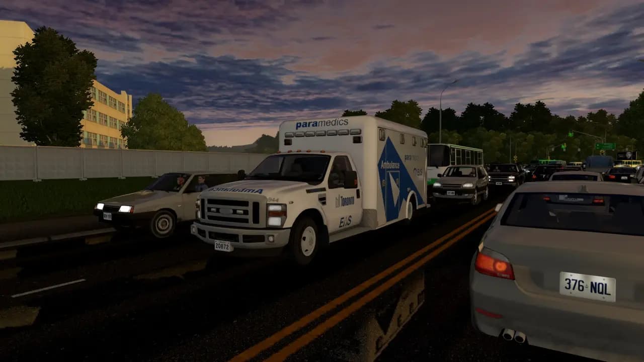 Кадр 3 из VR-игры «City Car Driving»
