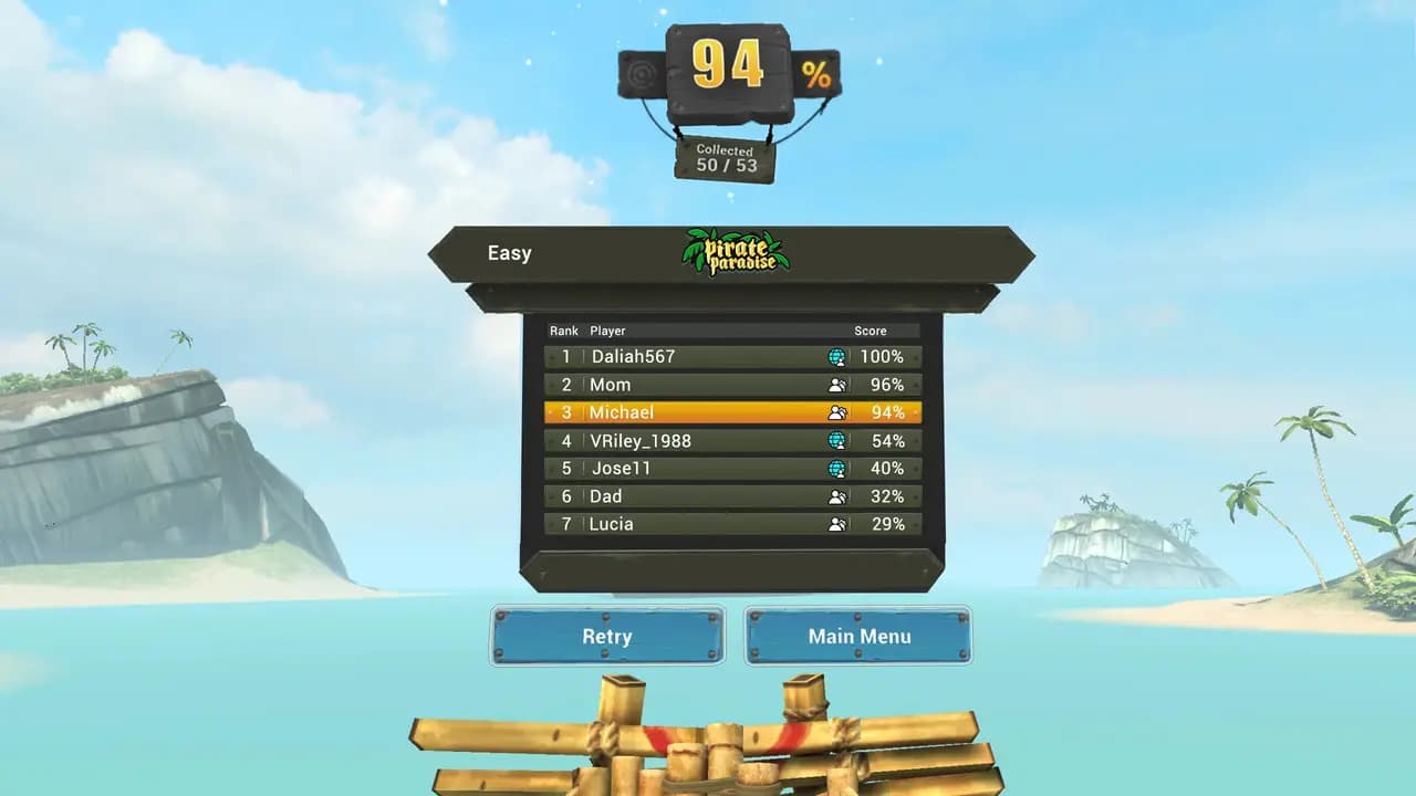 Кадр 1 из VR-игры «Coaster Combat»