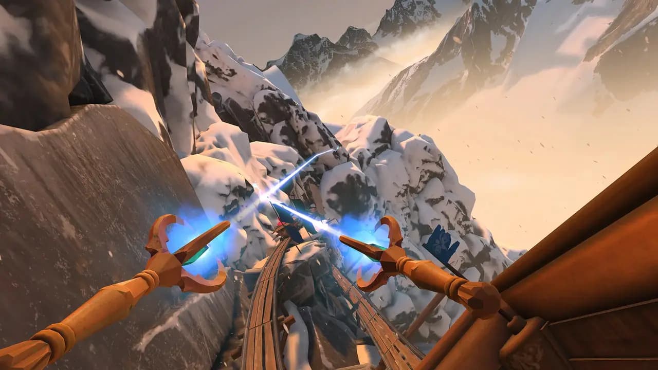 Кадр 4 из VR-игры «Coaster Combat»