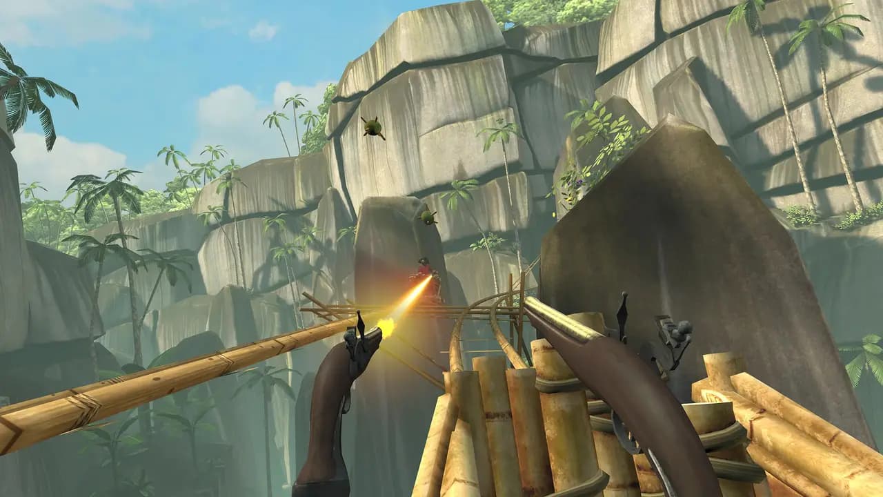 Кадр 5 из VR-игры «Coaster Combat»