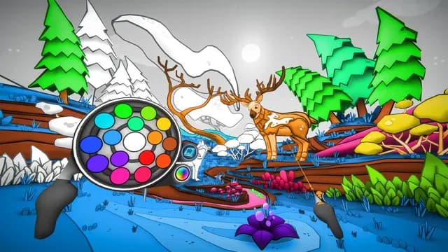 Обложка VR-игры «Color Space»