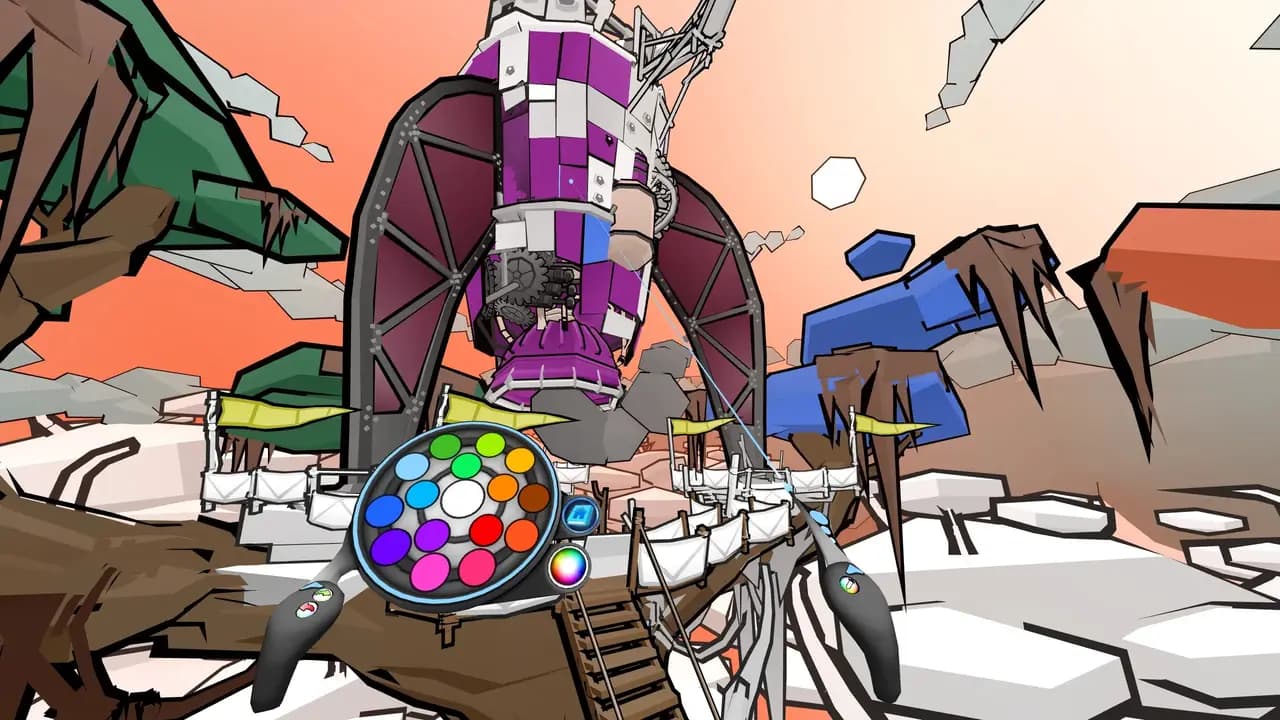 Кадр 1 из VR-игры «Color Space»
