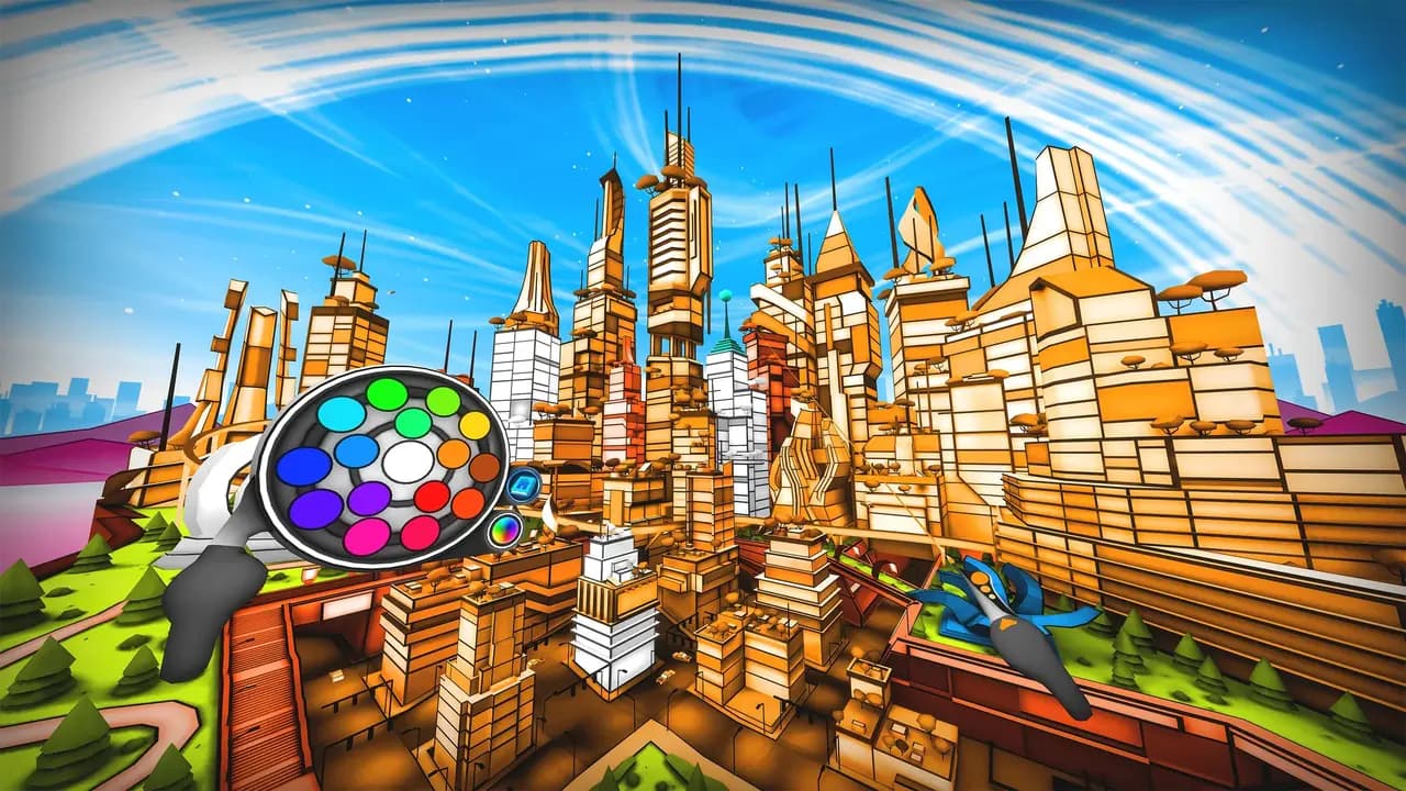 Кадр 5 из VR-игры «Color Space»