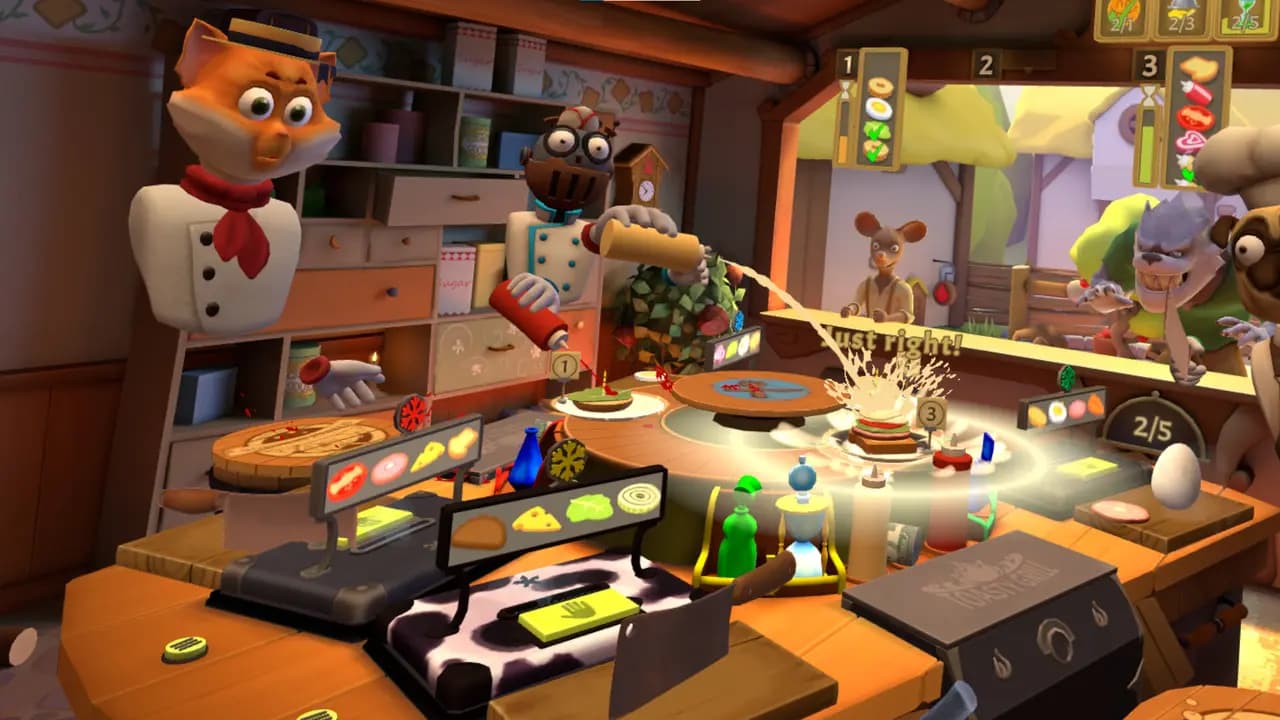 Кадр 1 из VR-игры «Cook-Out: A Sandwich Tale»