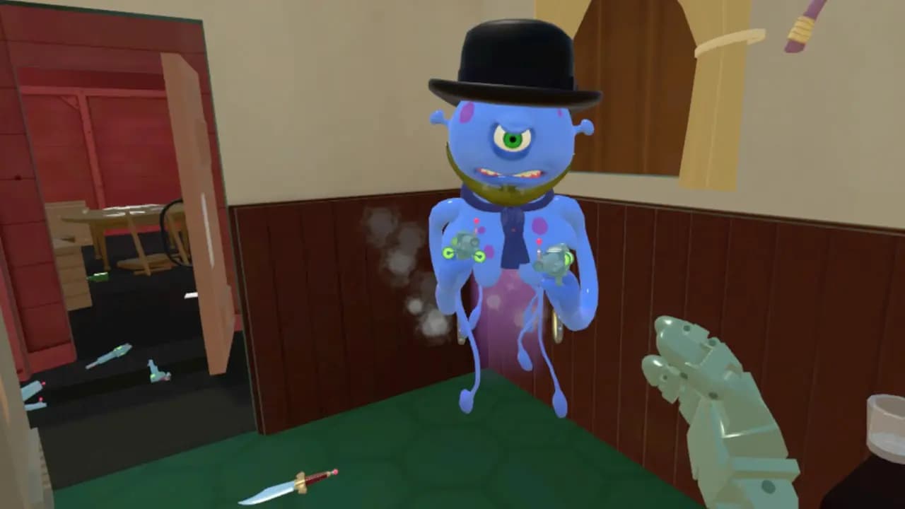 Кадр 1 из VR-игры «Cowbots and Aliens»
