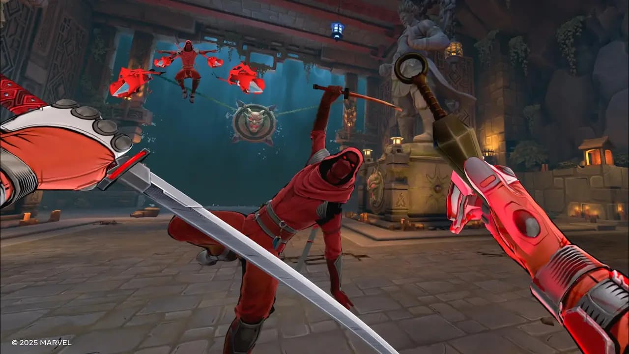 Кадр 3 из VR-игры «Marvel's Deadpool VR»