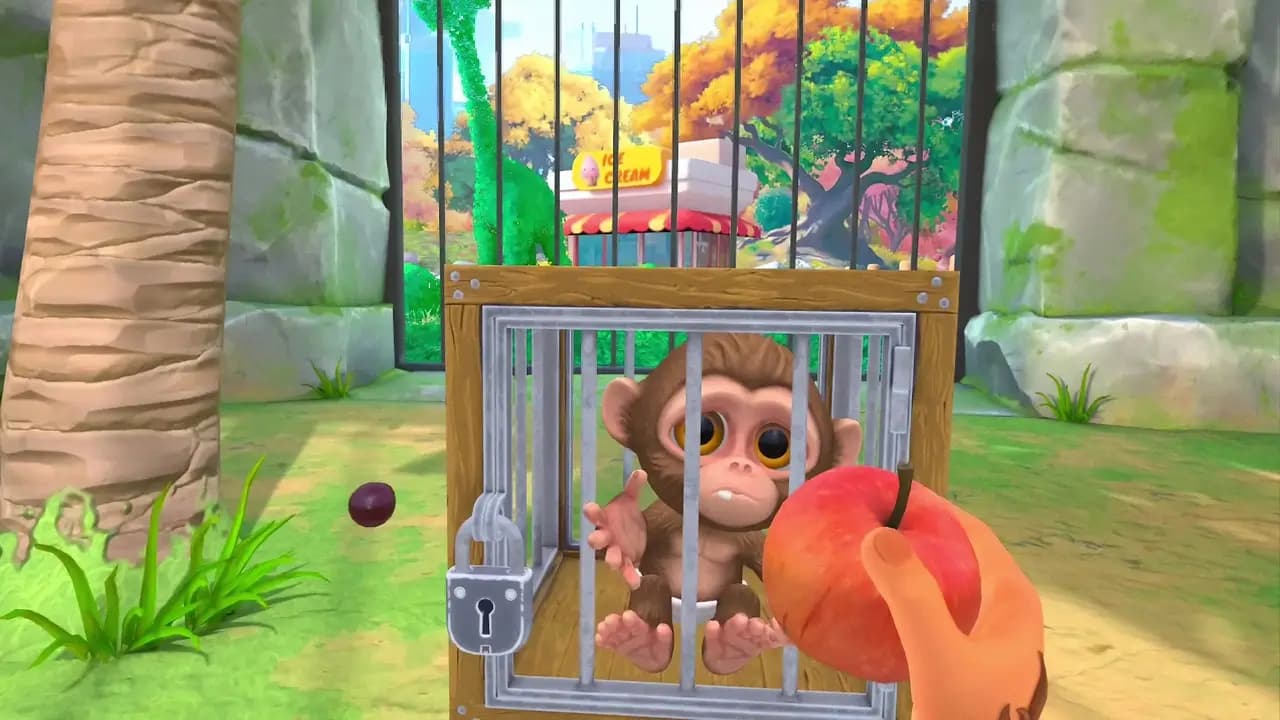 Кадр 2 из VR-игры «I Am Monkey»