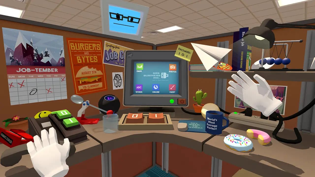 Кадр 1 из VR-игры «Job Simulator»