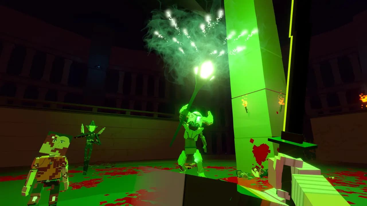Кадр 2 из VR-игры «Paint the Town Red»