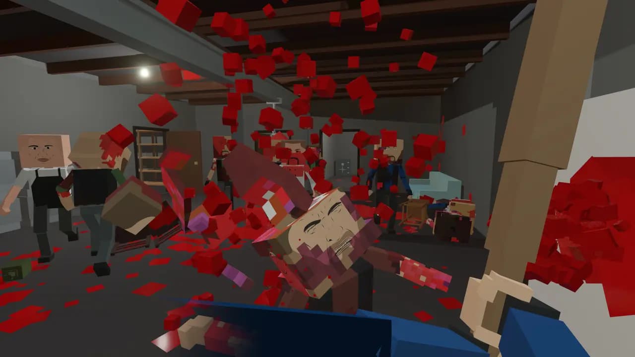 Кадр 3 из VR-игры «Paint the Town Red»