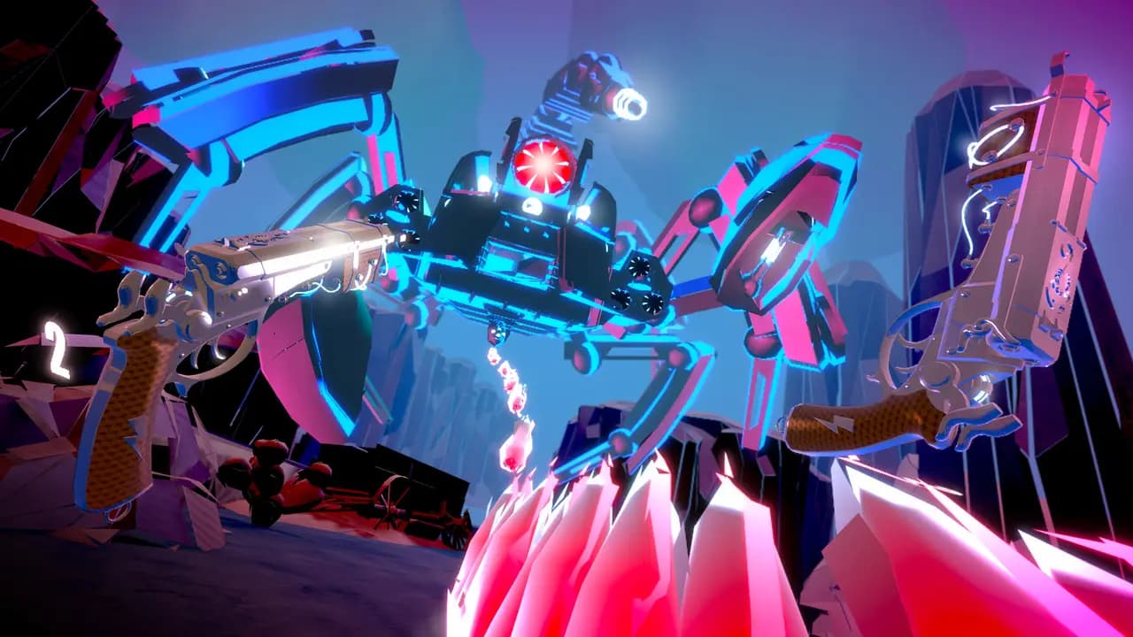 Кадр 3 из VR-игры «Pistol Whip»