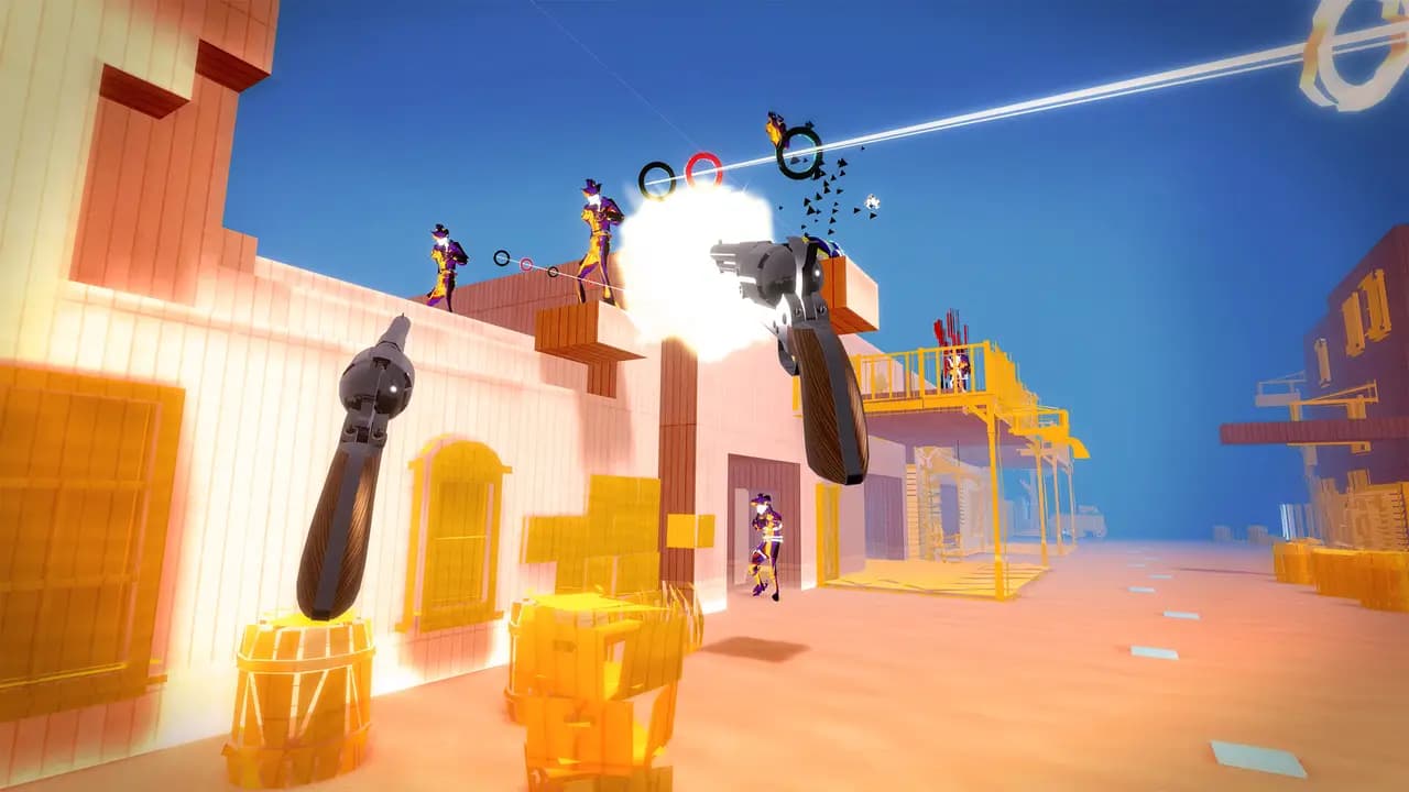 Кадр 4 из VR-игры «Pistol Whip»