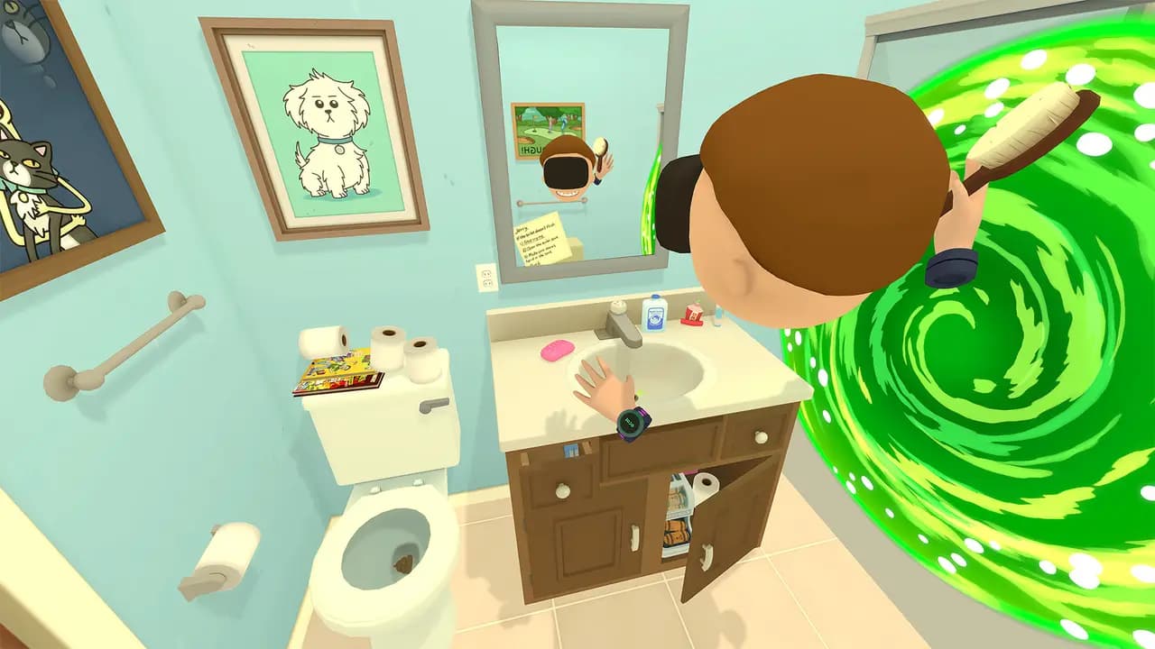 Кадр 2 из VR-игры «Rick and Morty: Virtual Rick-ality»