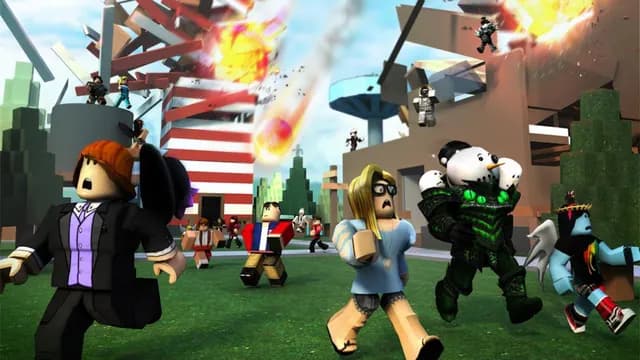 Обложка VR-игры «Roblox»
