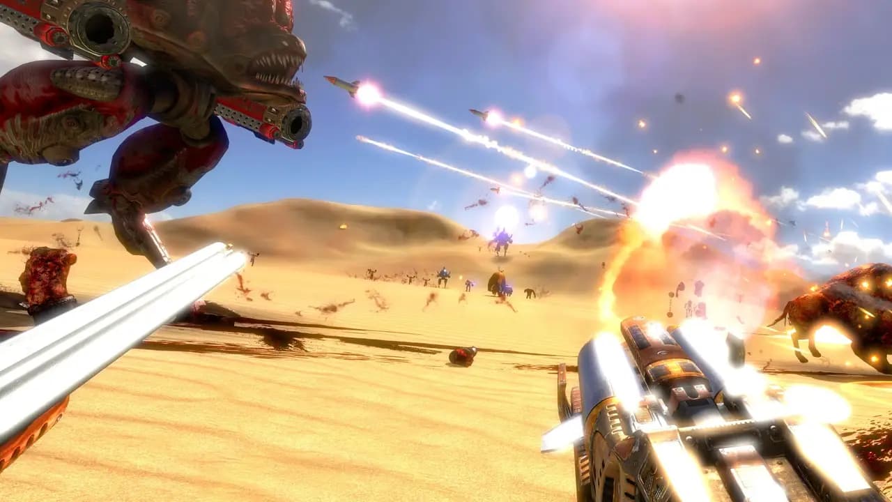 Кадр 1 из VR-игры «Serious Sam 3 VR: BFE»