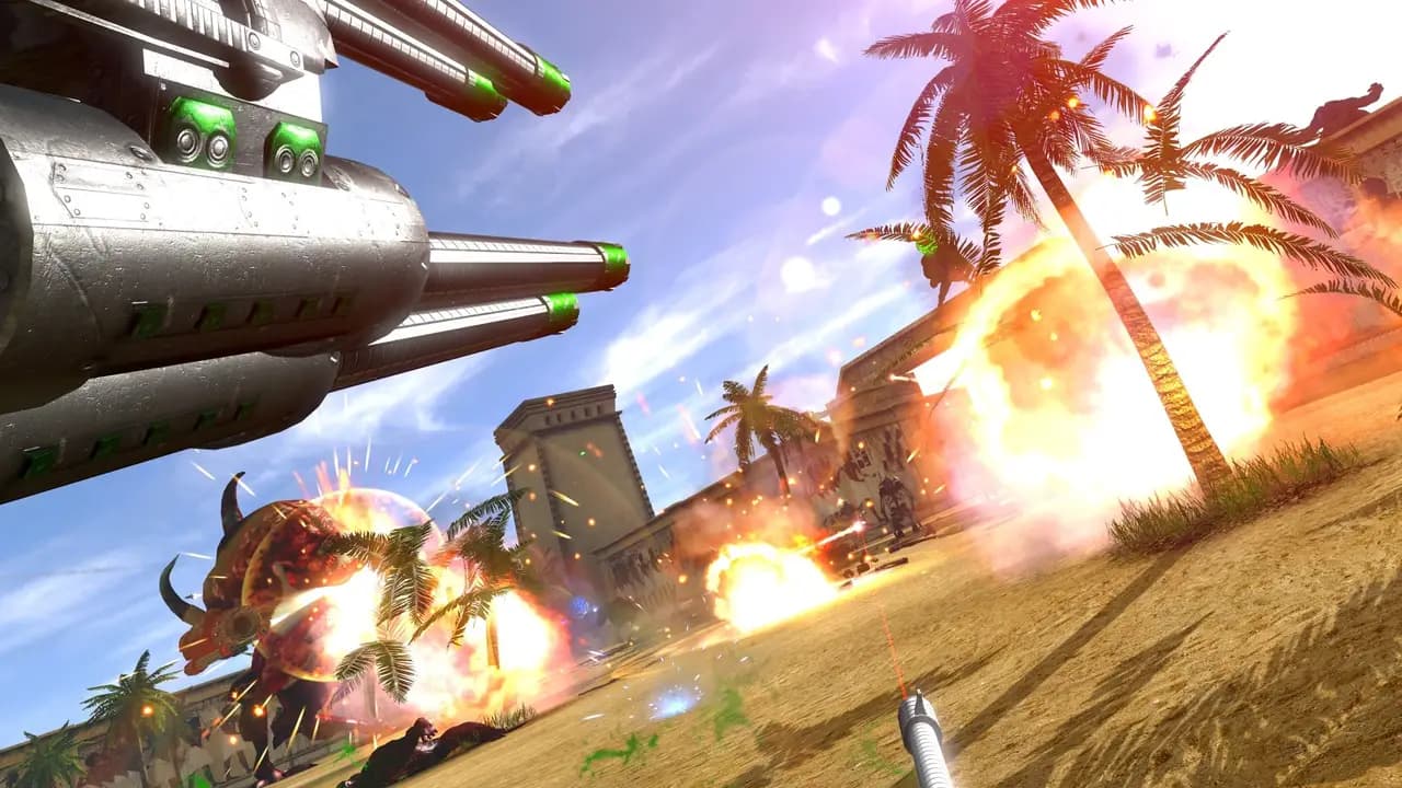 Кадр 2 из VR-игры «Serious Sam 3 VR: BFE»