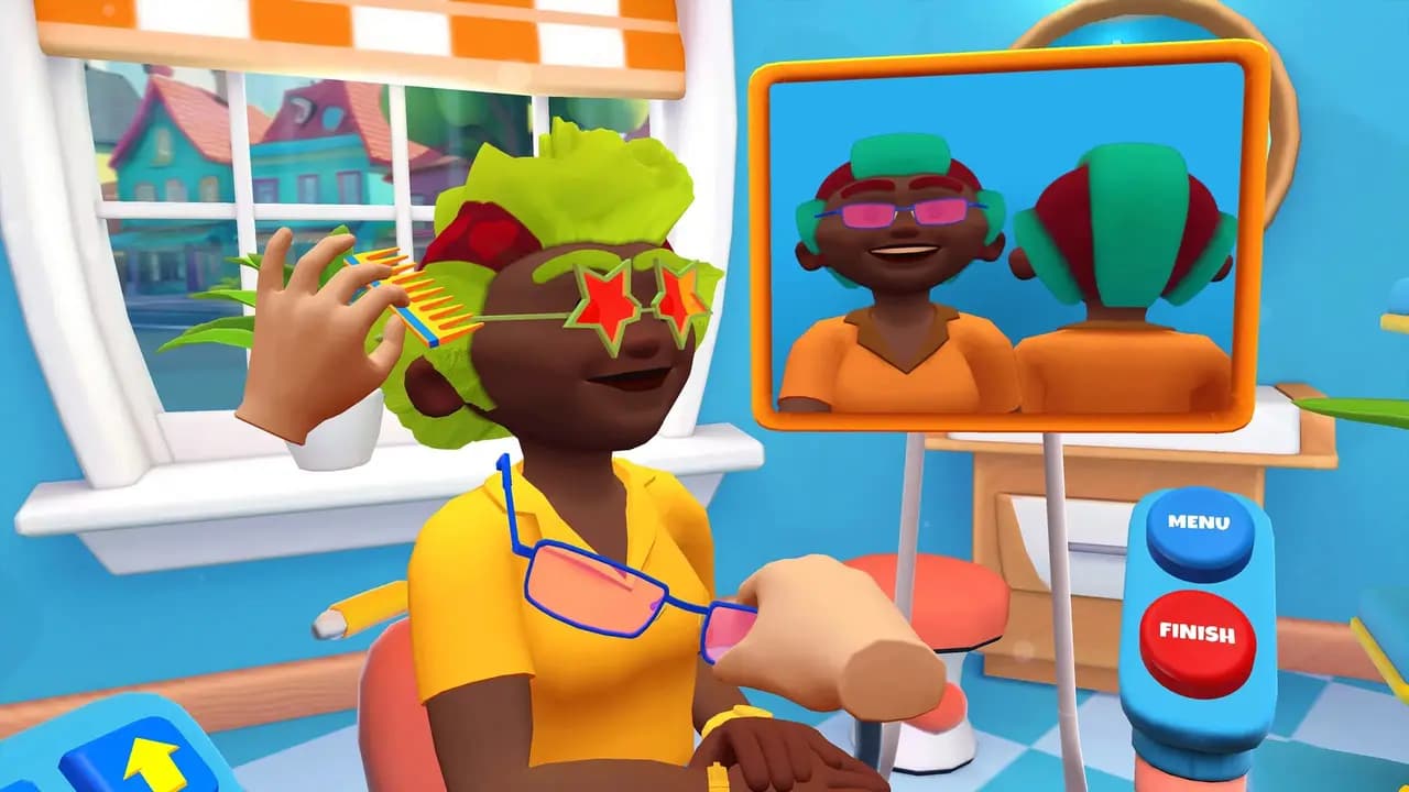 Кадр 1 из VR-игры «Shave & Stuff»
