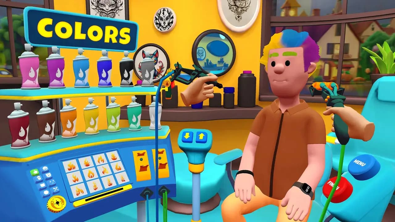 Кадр 4 из VR-игры «Shave & Stuff»
