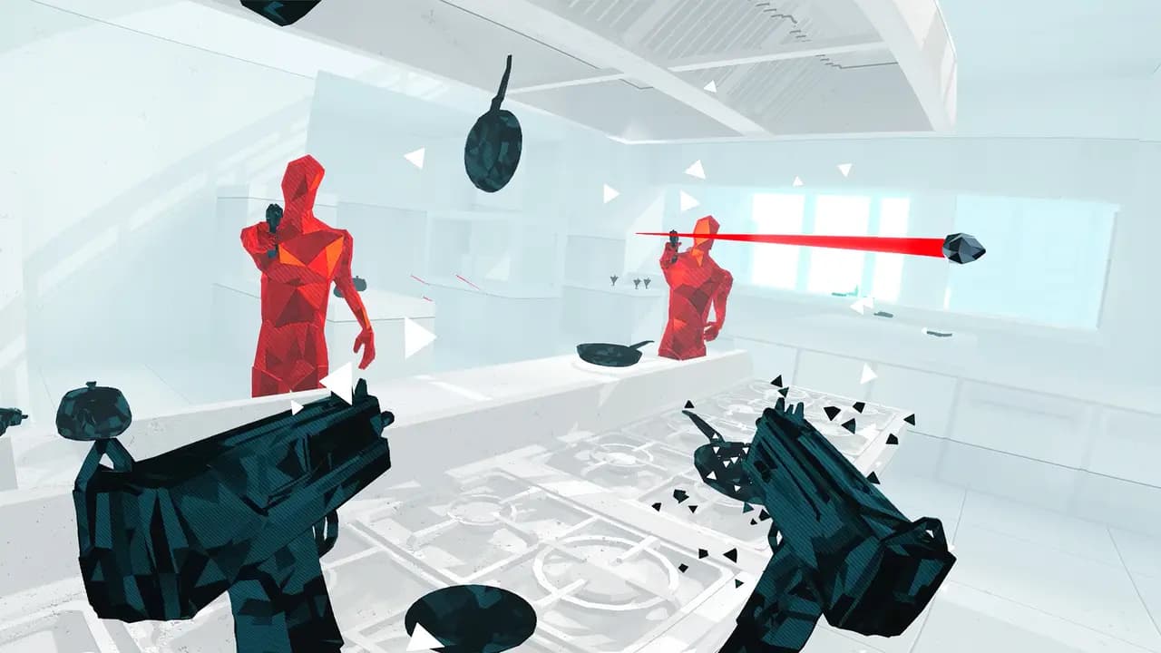 Кадр 1 из VR-игры «SUPERHOT VR»