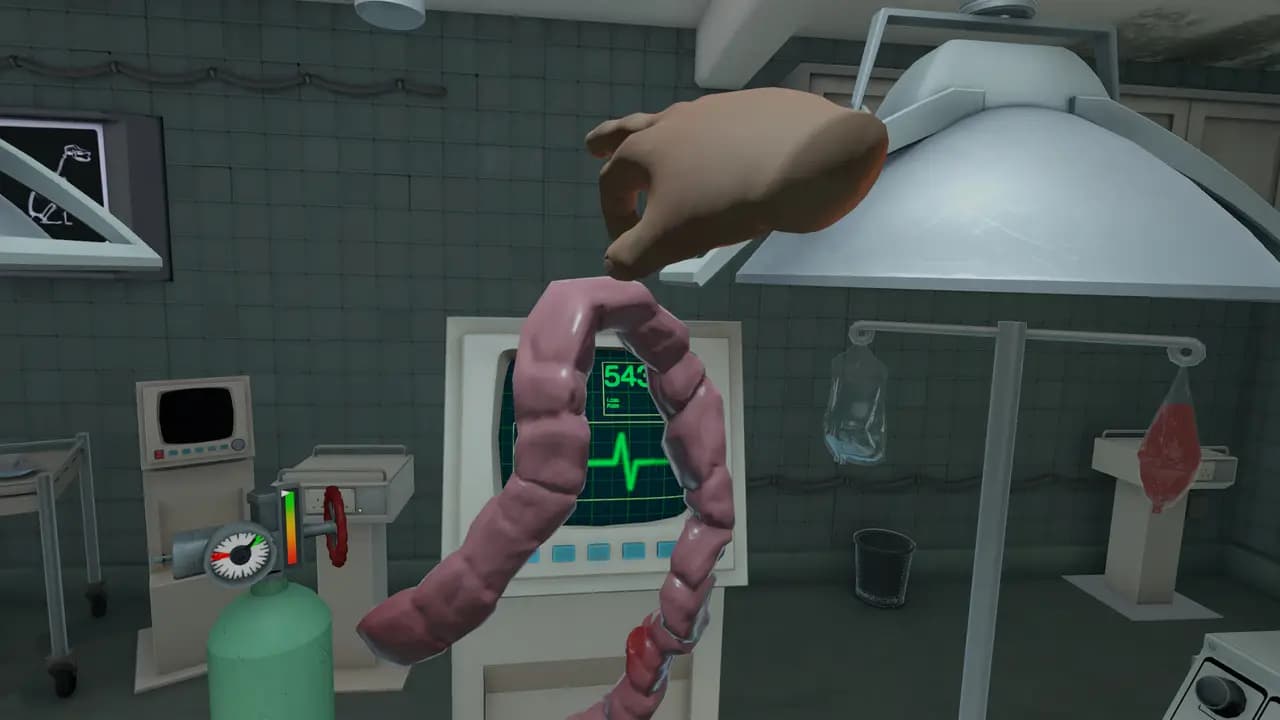 Кадр 4 из VR-игры «Surgeon Simulator: Experience Reality»