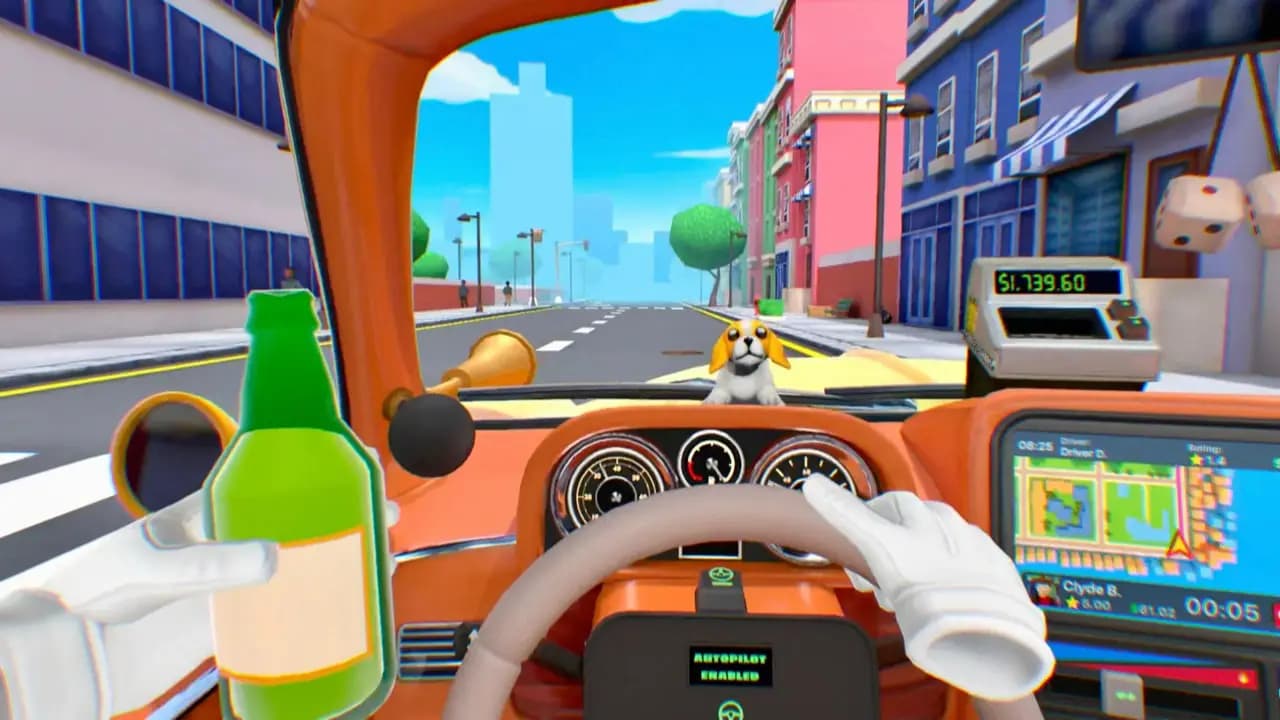 Кадр 3 из VR-игры «Taxi Driver VR»