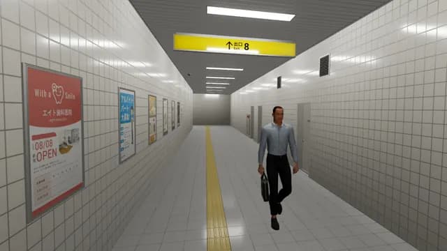 Обложка VR-игры «The Exit 8 VR»