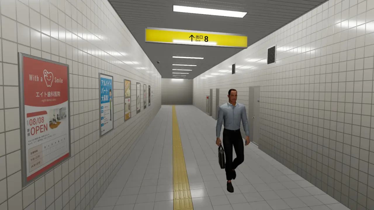 Кадр 3 из VR-игры «The Exit 8 VR»