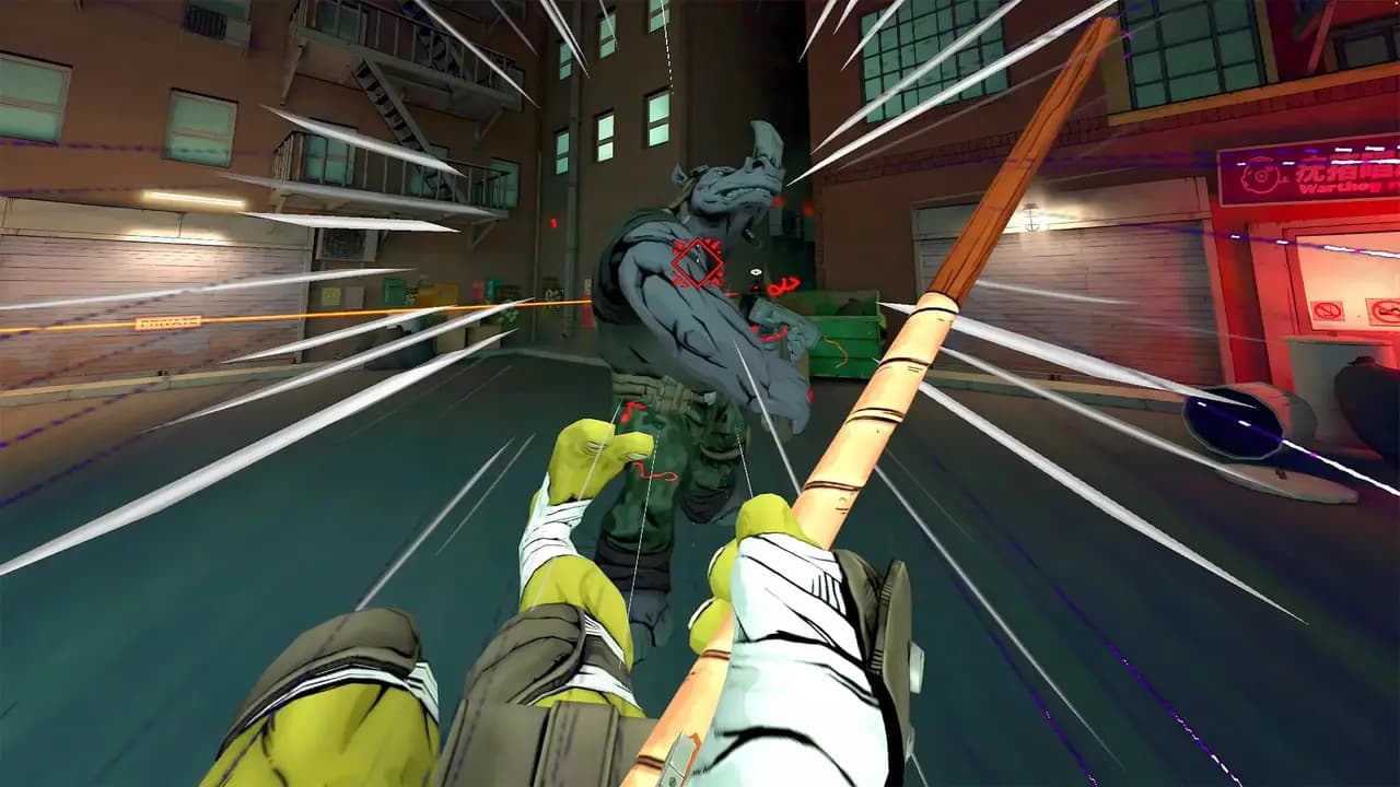 Кадр 4 из VR-игры «Teenage Mutant Ninja Turtles: Empire City»