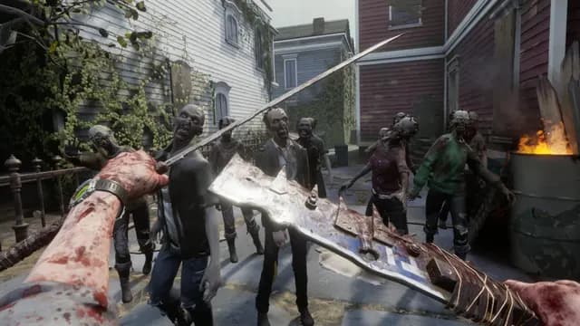 Обложка VR-игры «The Walking Dead: Saints & Sinners»
