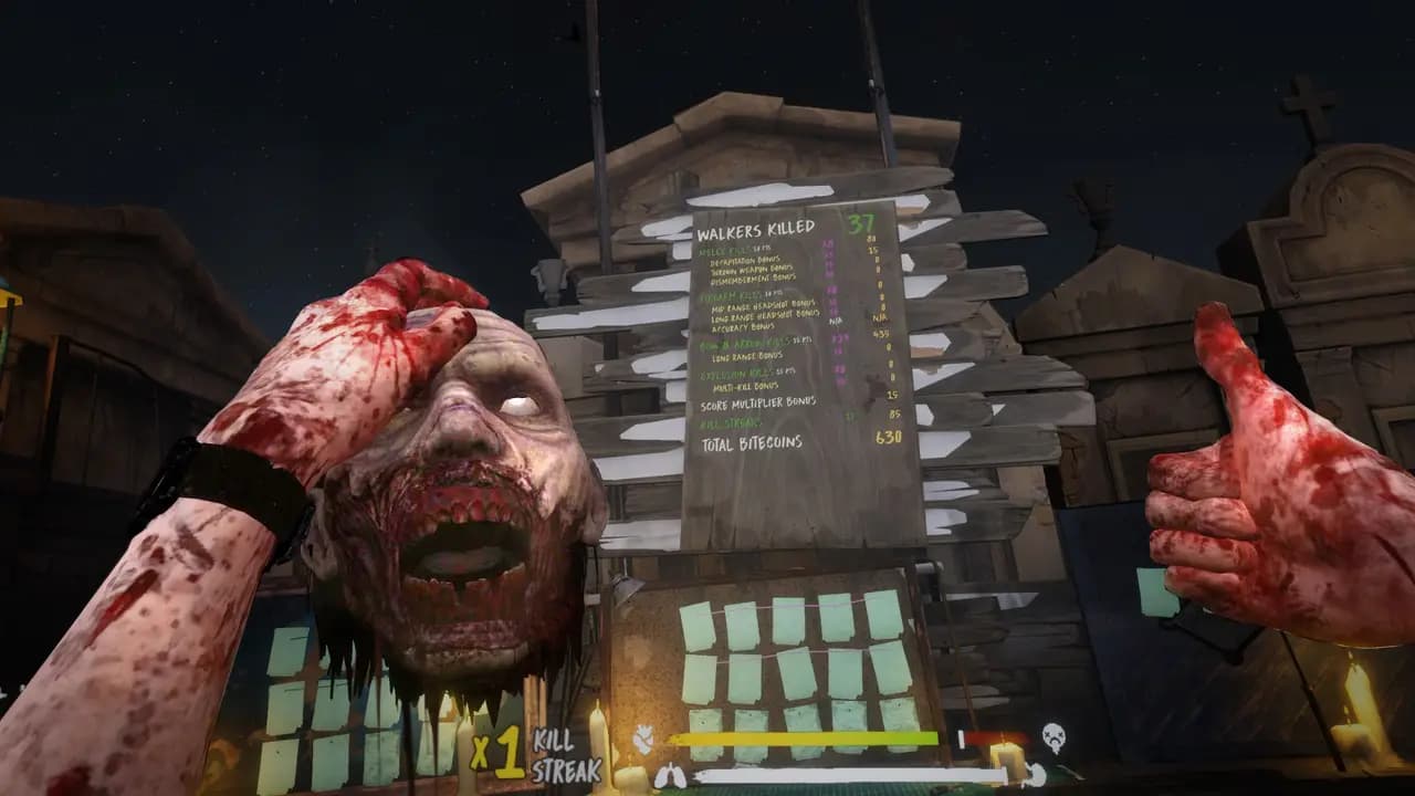 Кадр 4 из VR-игры «The Walking Dead: Saints & Sinners»