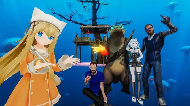 Обложка VR-игры «VRChat»